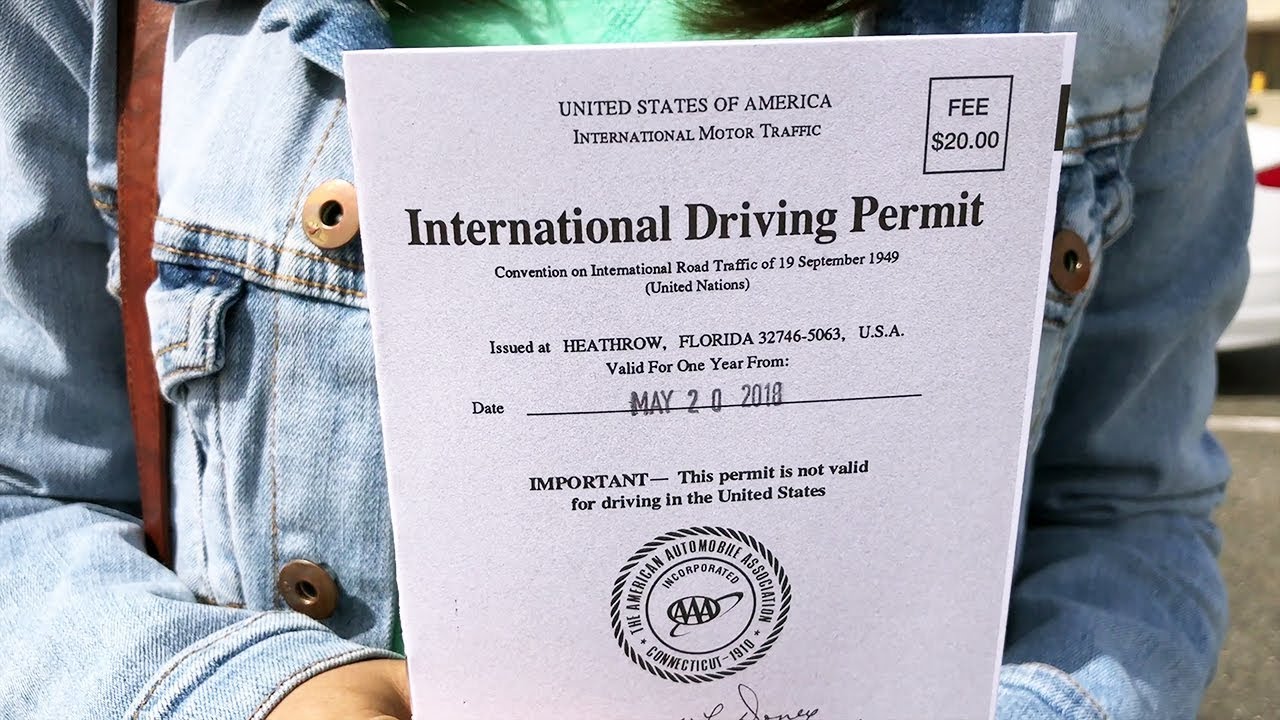 apply for international driving license