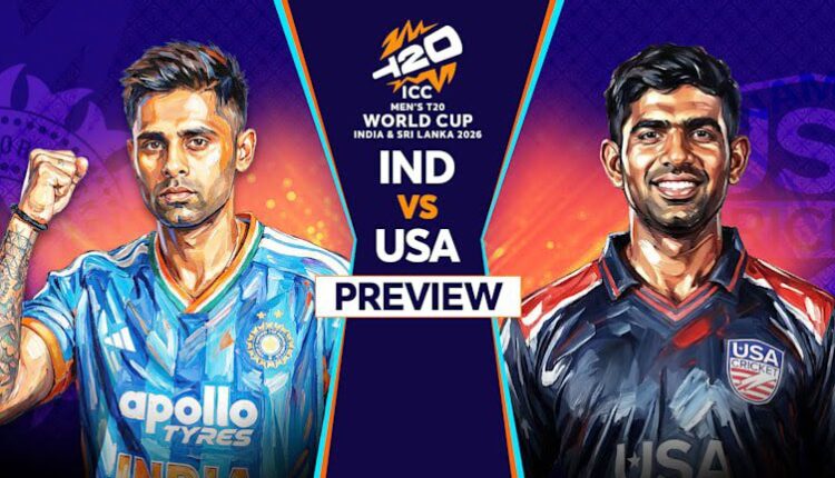 ICC T20 World Cup: India vs. USA